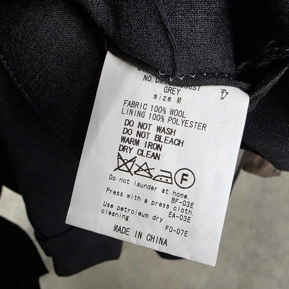 Urban Research Doors 36S Gray Blazer Sport Coat Jacket 3-Button Solid T928 - Picture 10 of 11